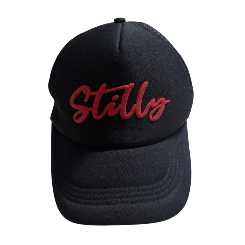 Stilly Trucker Hat One Size Snap Back Black Orange Oklahoma State OSU Pokes